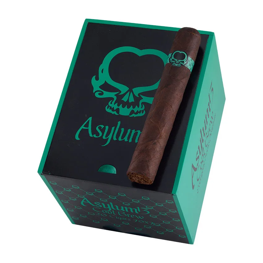 Asylum Cool Brew 70x7 Maduro | Gigante | Box of 20