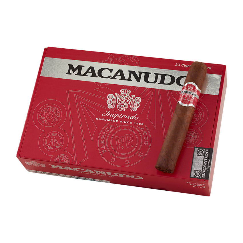 Macanudo Inspirado Red Gigante Dark Natural | Gordo | Box of 20