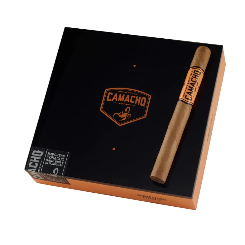 Camacho Connecticut Churchill Natural | Churchill | Box of 20