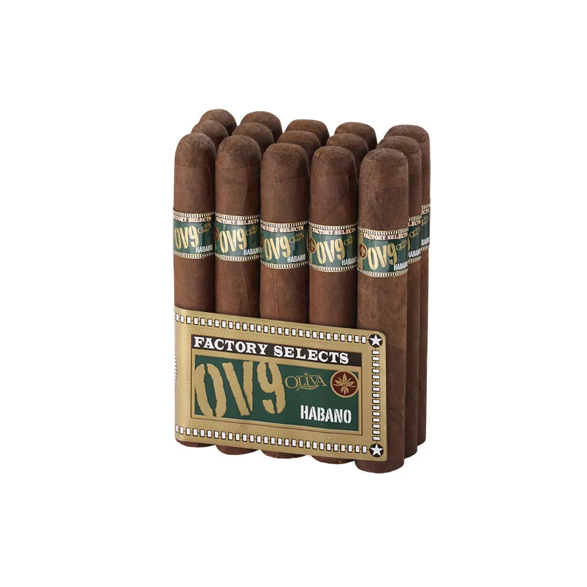 Oliva Factory Selects Habano 5 5/8 x 46 Natural | Corona Gorda | Bundle of 15