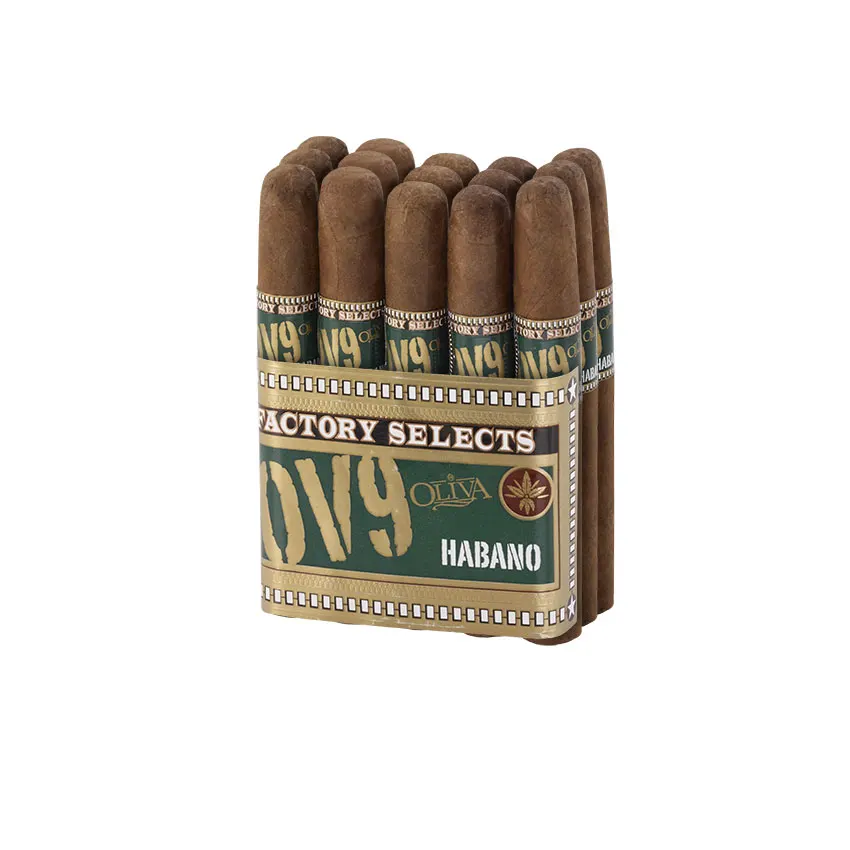 Oliva Factory Selects Habano 5 1/8 x 42 Natural | Corona | Bundle of 15