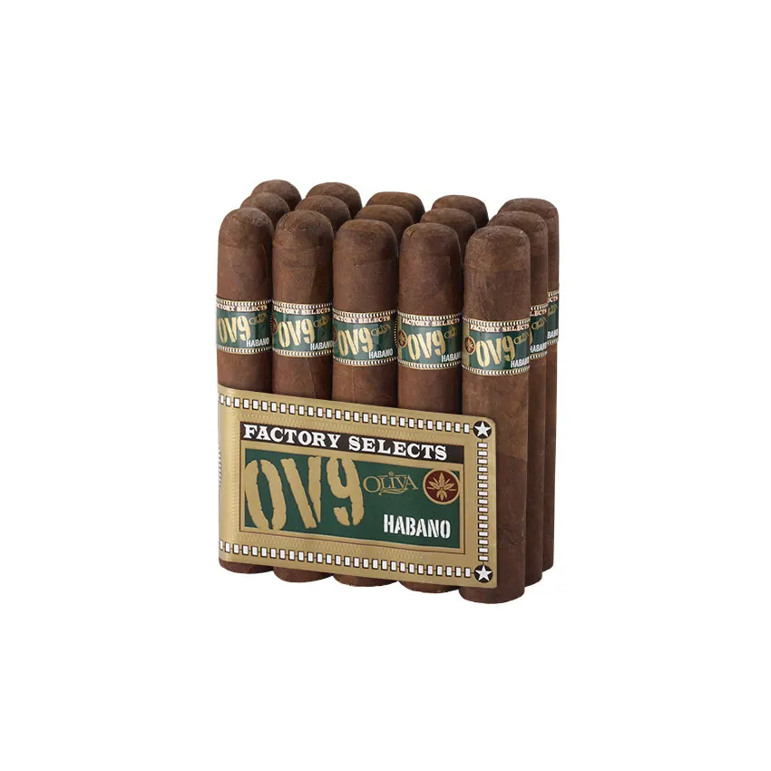 Oliva Factory Selects Habano 4 1/2 x 50 Natural | Rothschild | Bundle of 15