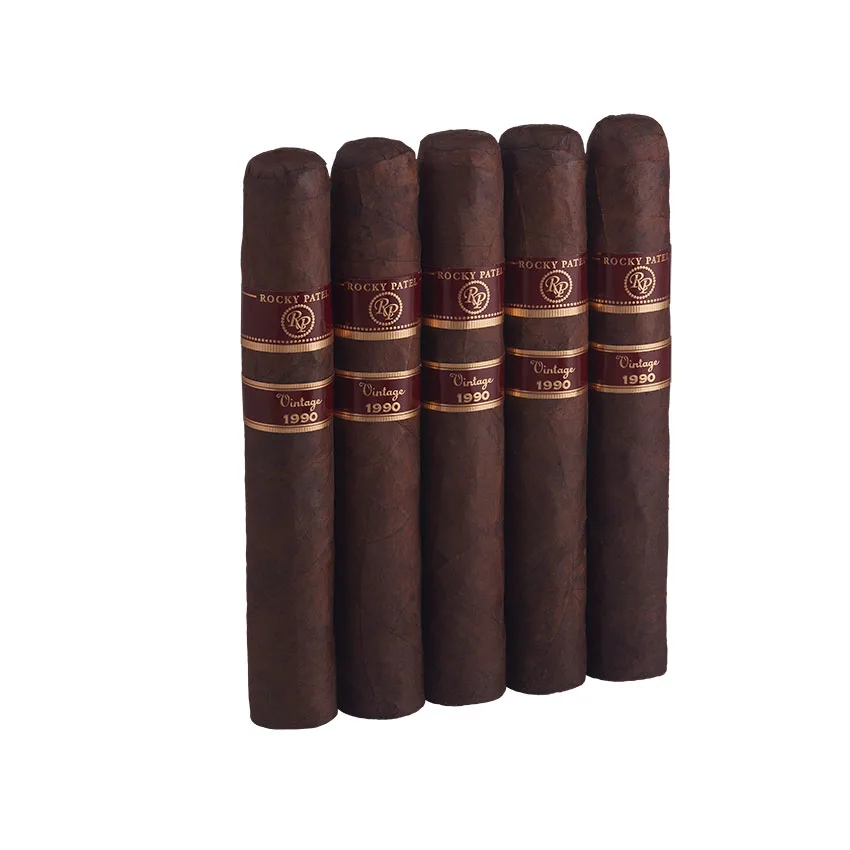 Rocky Patel Vintage 1990 Six By Sixty Maduro | Gordo | Pack of 5