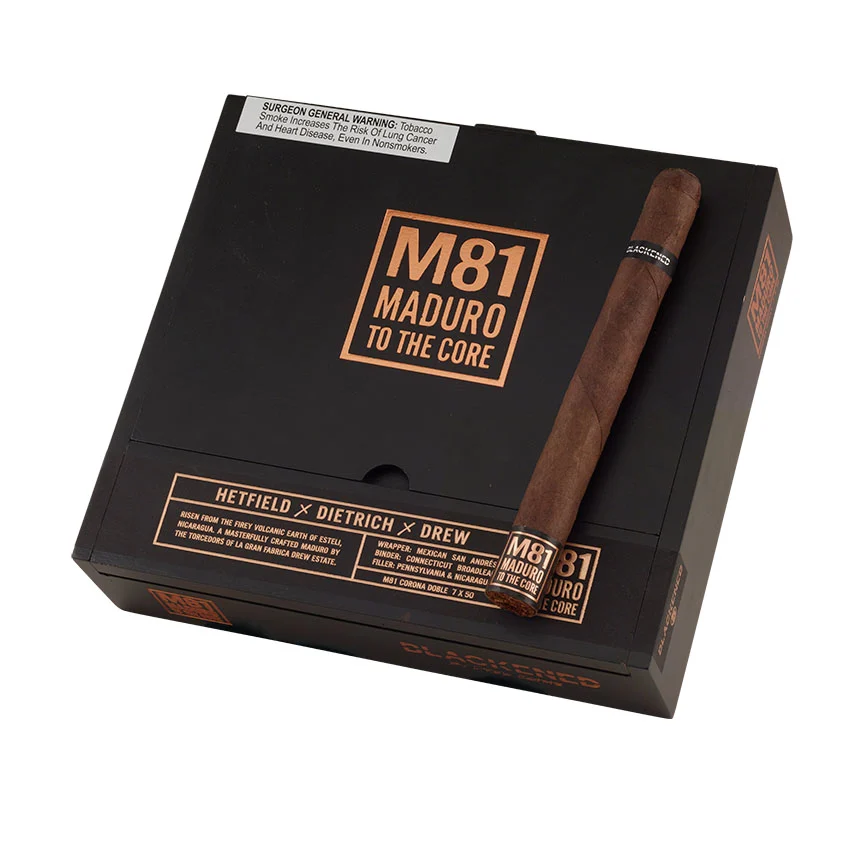 Blackened By DE Corona Doble Maduro | Double Corona | Box of 20