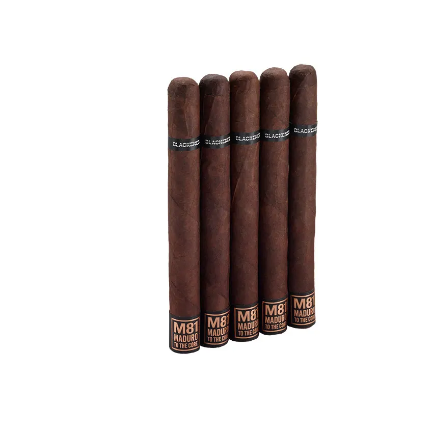 Blackened By DE Corona Doble Maduro | Double Corona | Pack of 5