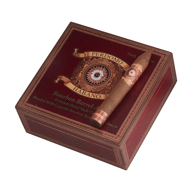 Perdomo Habano Barrel Aged Torpedo Natural | Torpedo | Box of 24