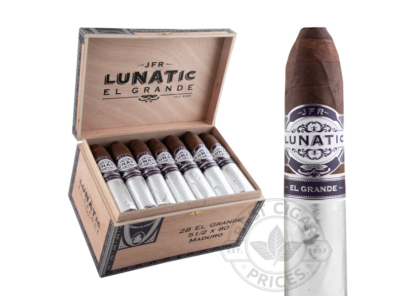 JFR Lunatic Maduro El Grande - 28 Cigars