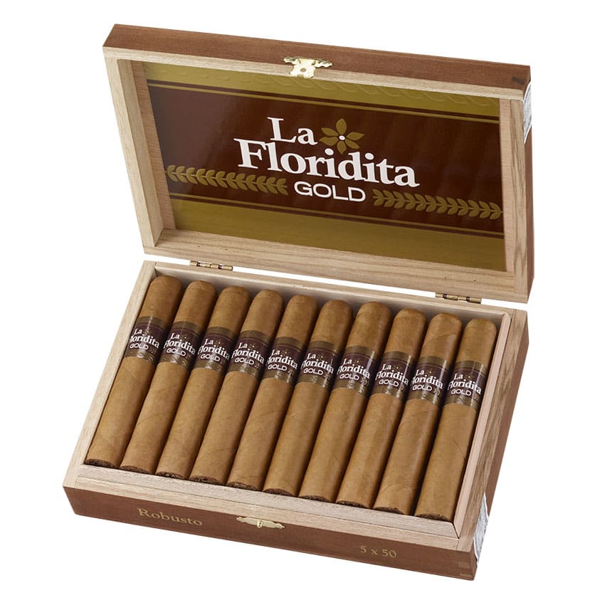 La Floridita Gold Robusto Natural | Robusto | Box of 20