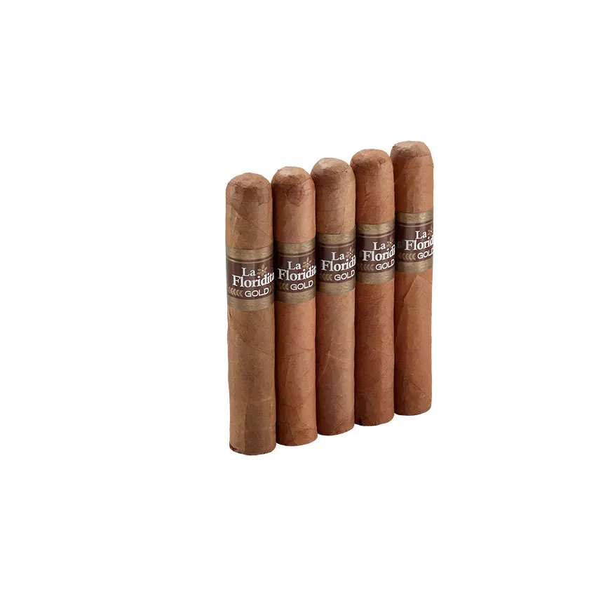 La Floridita Gold Robusto Natural | Robusto | Pack of 5