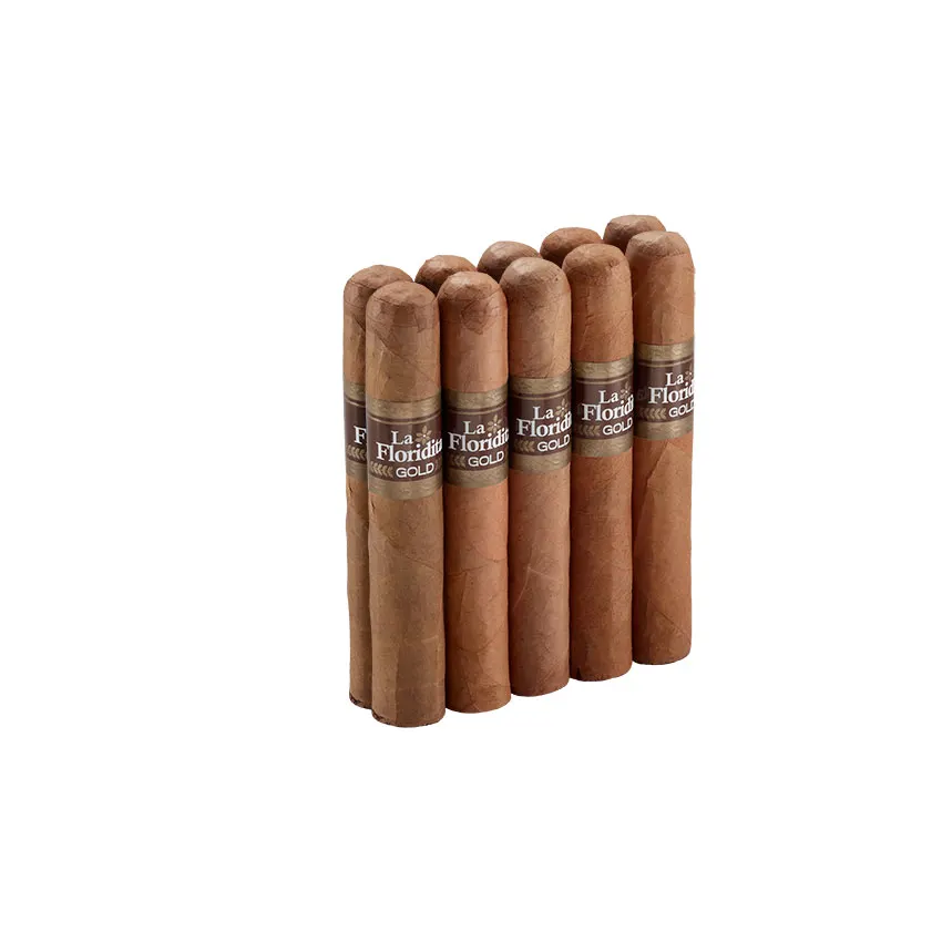 La Floridita Gold Robusto Natural | Robusto | Pack of 10
