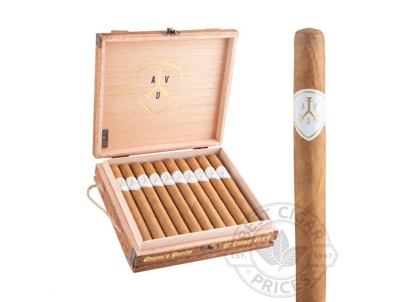 ADVentura The Royal Return Queen's Pearls Corona - 20 Cigars