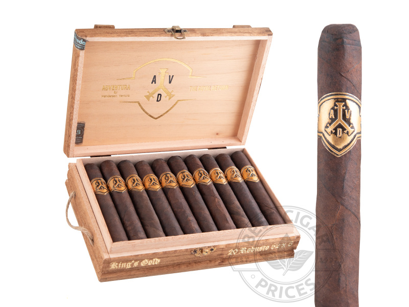 ADVentura King's Gold Robusto - 20 Cigars