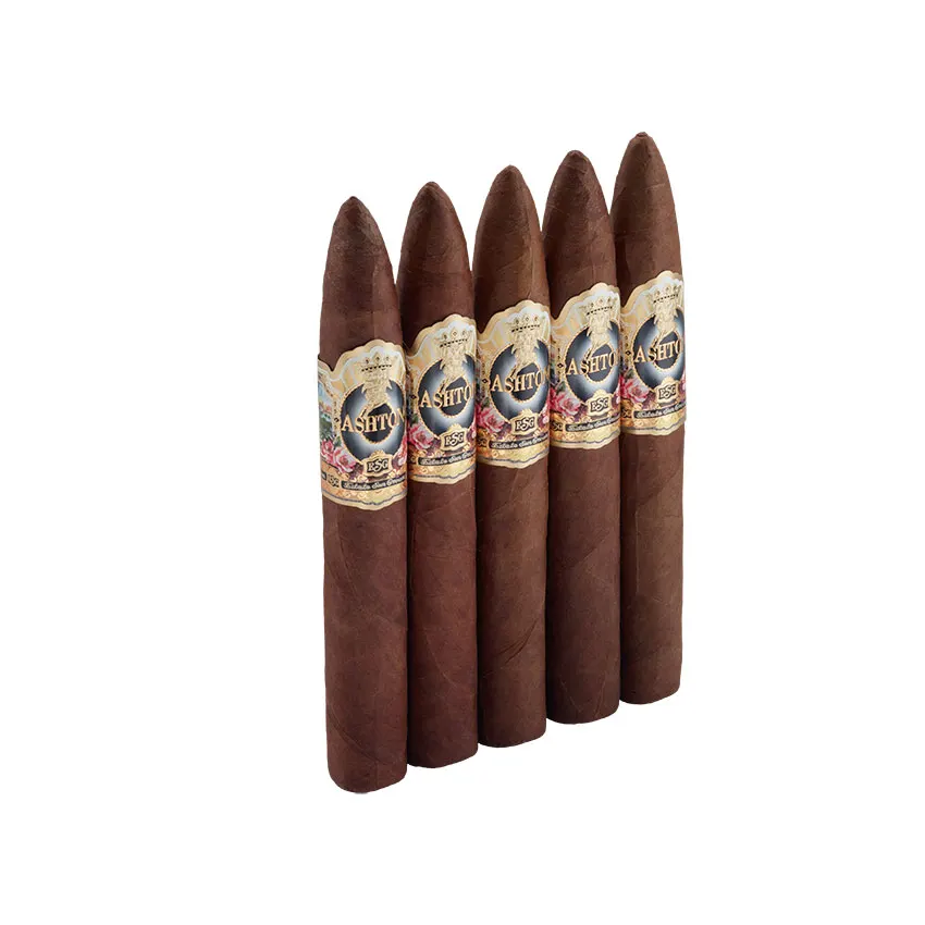 Ashton Estate Sun Grown 22 Year Salute Natural | Torpedo | Pack of 5