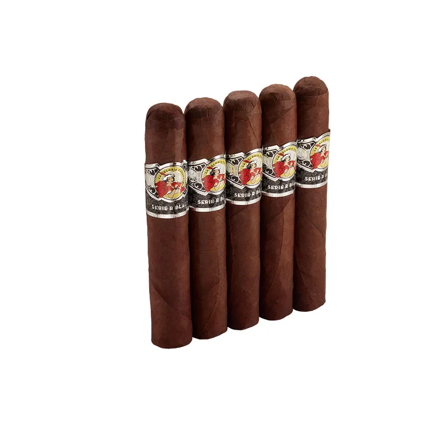 La Gloria Cubana Serie R Black No. 60 Dark Natural | Corona | Pack of 5