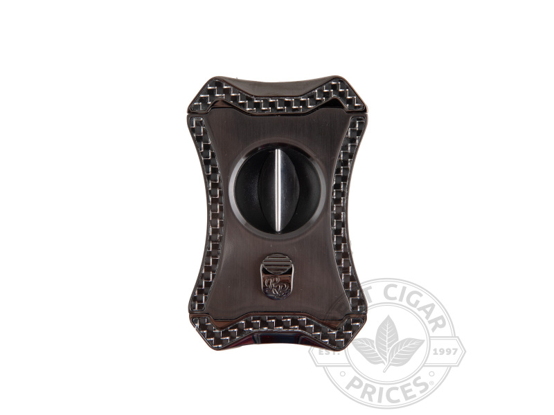 Viper V-Cutter By Rocky Patel- Gunmetal & Silver Carbon Fiber