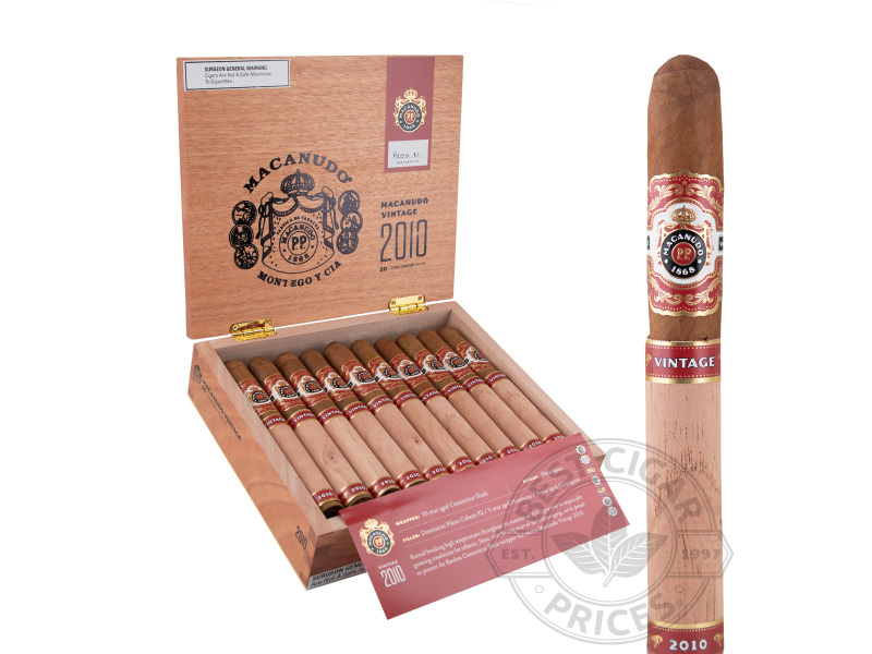 Macanudo Vintage 2010 Toro Grande - 20 Cigars