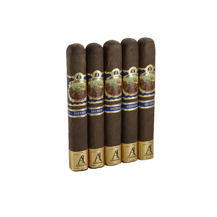 AJ Fernandez New World Decenio Gordo Natural | Gordo | Pack of 5