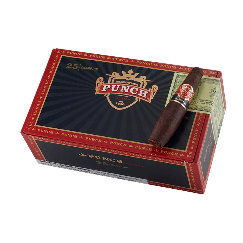 Punch Clasico Champion Oscuro | Figurado | Box of 25