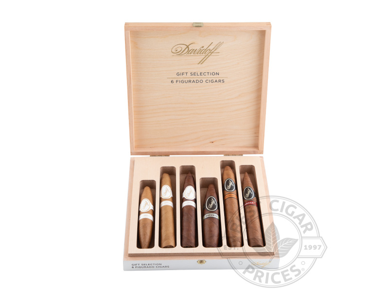 Davidoff Gift Selection 6 Cigar Figurado Sampler - 6 Cigars