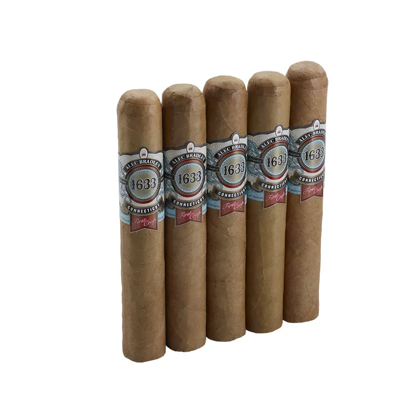 Alec Bradley 1633 Gordo Natural | Toro | Pack of 5