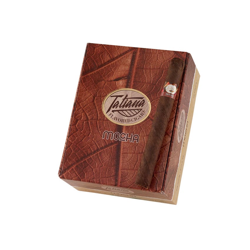 Tatiana Mocha Caramely Dark Natural | Corona | Box of 25