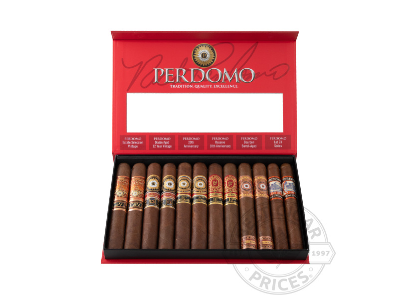 Perdomo Connoisseur Collection Sun Grown 12 Cigar Sampler - 12 Cigars