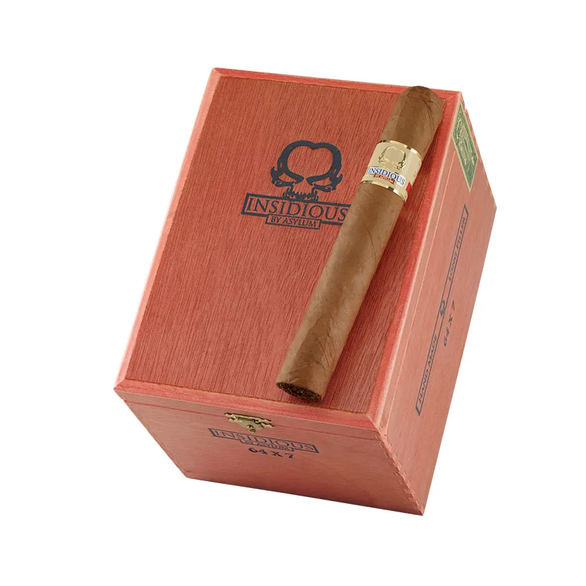 Asylum Insidious 7 X 64 Natural | Double Corona | Box of 25