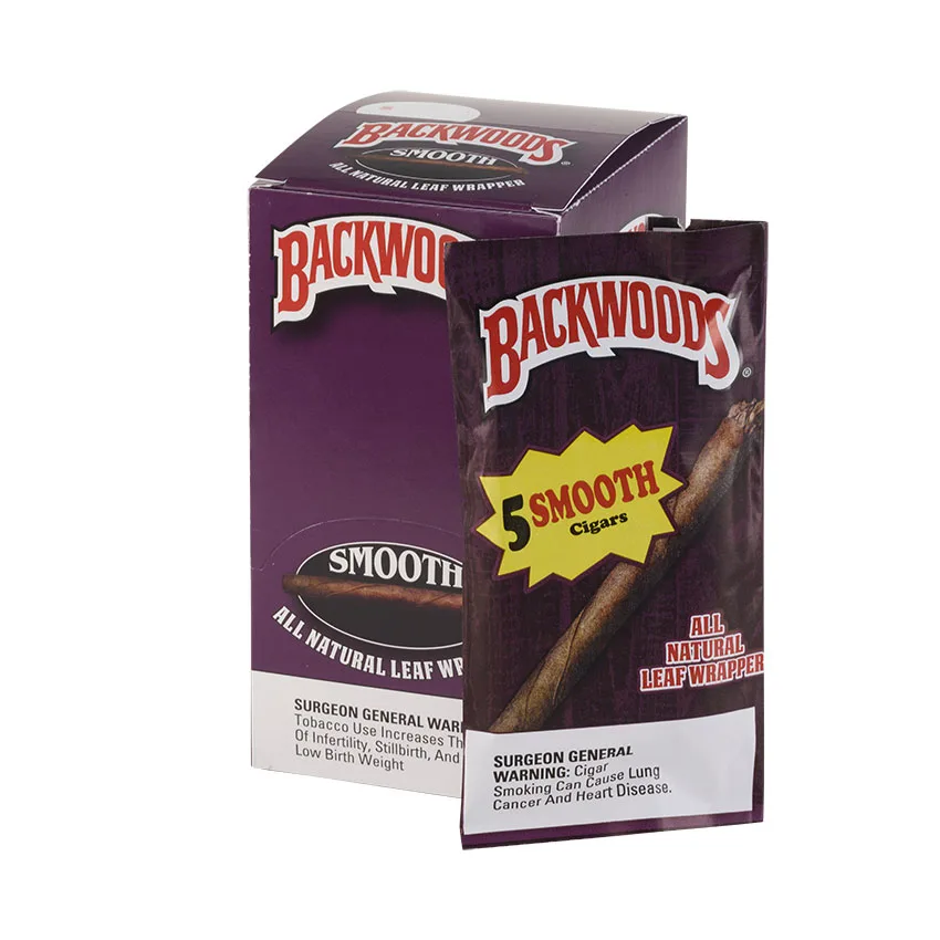 Backwoods Smooth Dark Natural | Small Cigar | Upright of 40