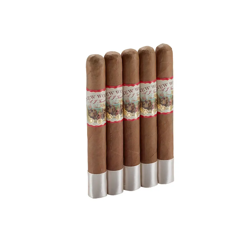 New World Connecticut by AJF Corona Gorda Natural | Corona | Pack of 5