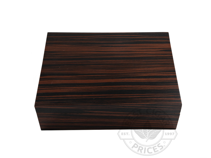Vizcaya Ebony Humidor By Prestige - Box of 20