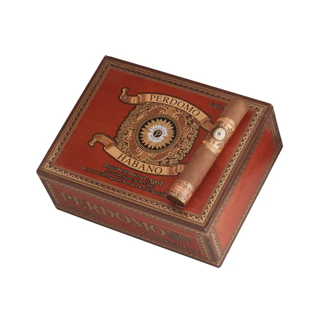 Perdomo Habano Connecticut Barrel Aged Robusto Natural | Robusto | Box of 24