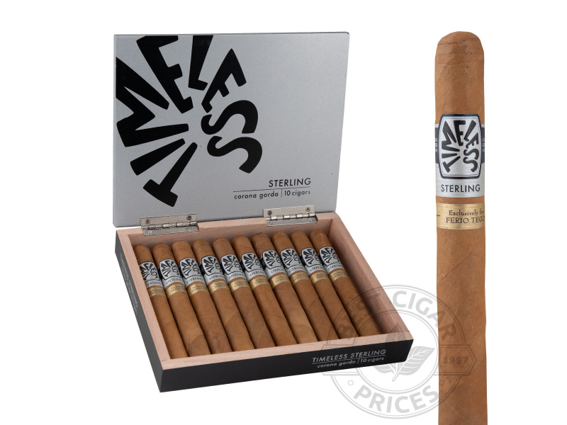 Ferio Tego Timeless Sterling Corona Gordo - 10 Cigars