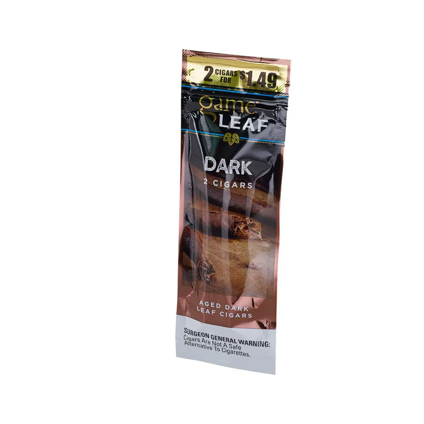 GyV Game Leaf Cigarillos Dark Natural | Cigarillo | Pack of 2