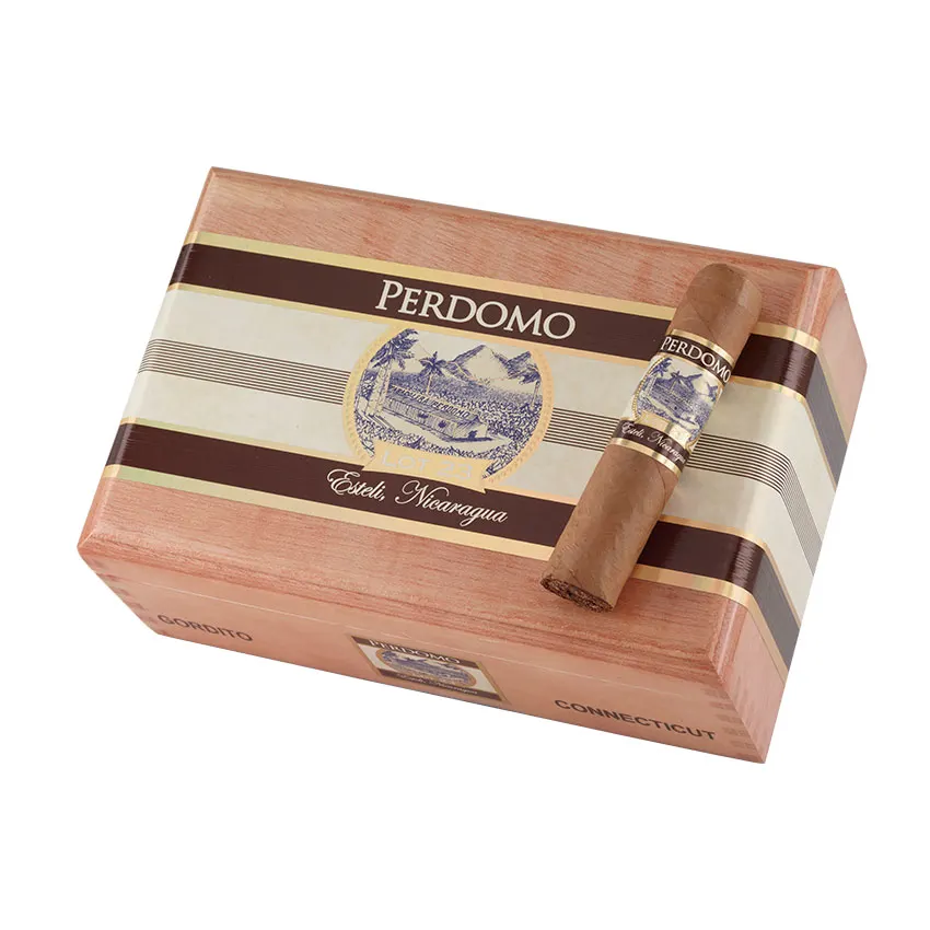 Perdomo Lot 23 Gordito Connecticut Natural | Robusto | Box of 24