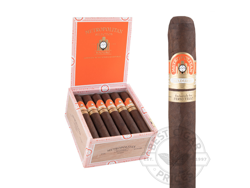 Ferio Tego Metropolitan Maduro Gordo - 18 Cigars