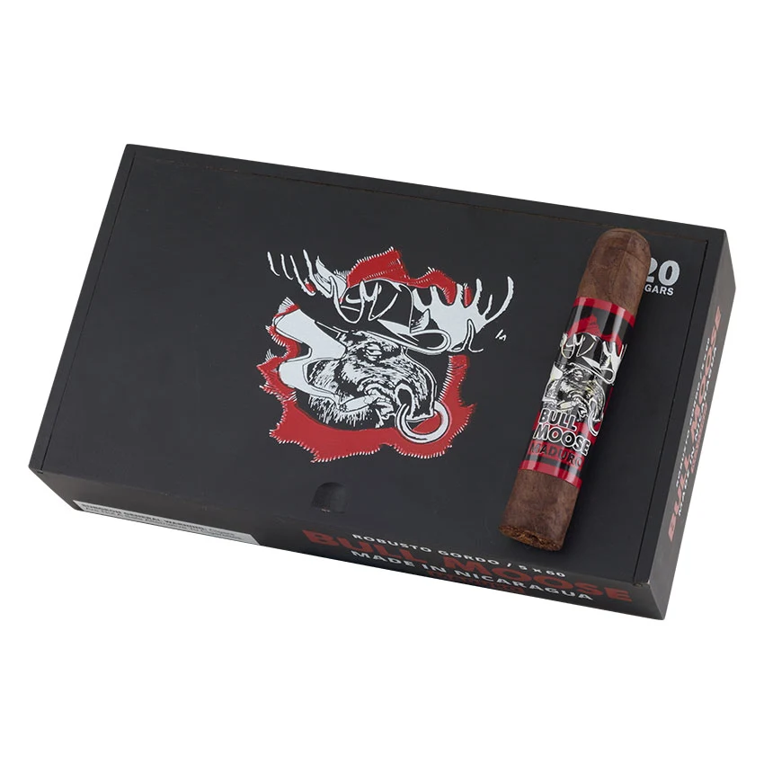 Chillin Moose Bull Moose Robusto Gordo Maduro | Gordo | Box of 20