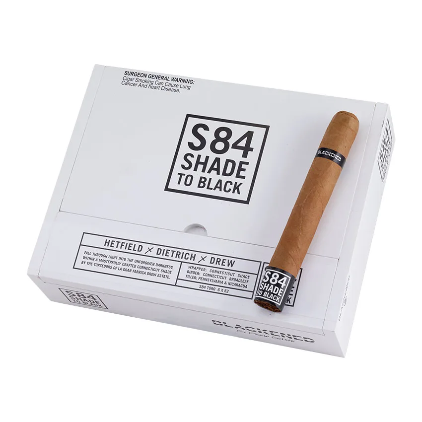 Blackened S84 Shade by Drew Estate Toro Natural | Toro | Box of 20