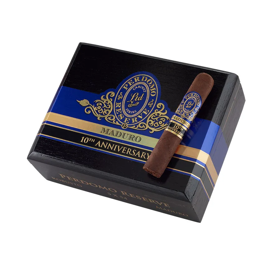 Perdomo 10th Anniversary Maduro Robusto | Robusto | Box of 25