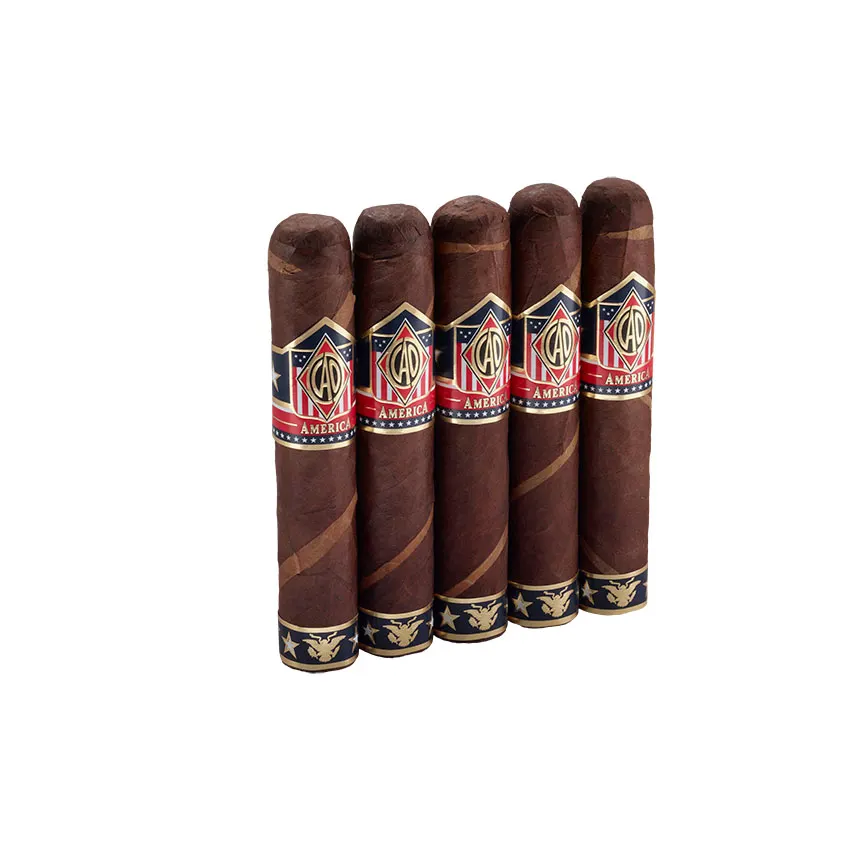 CAO America Potomac Barber Pole | Robusto | Pack of 5