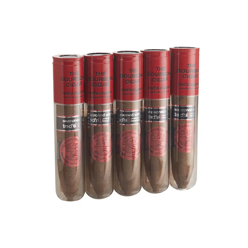 Ted's Bourbon 5x62 Torpedo Natural | Torpedo | Pack of 5
