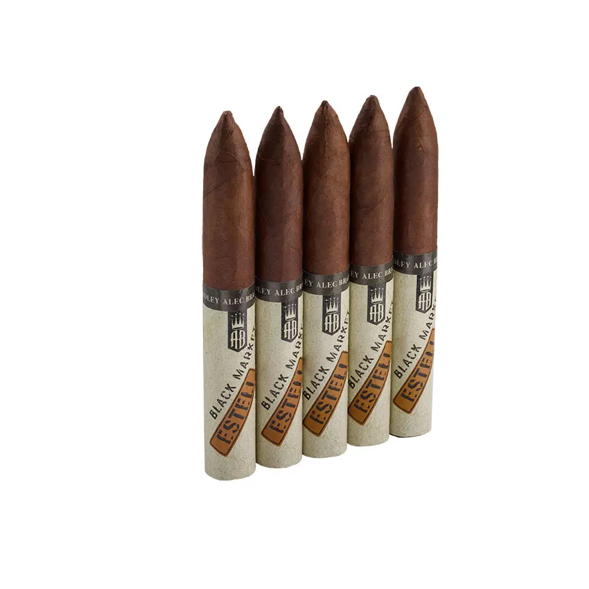 Alec Bradley Black Market Esteli Torpedo Natural | Torpedo | Pack of 5