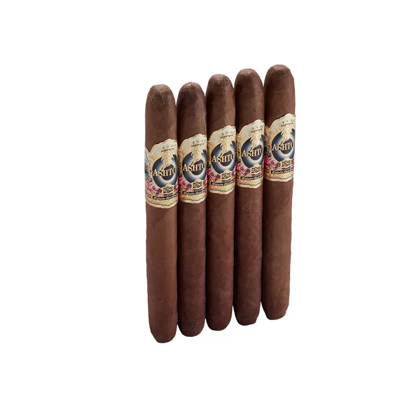 Ashton Estate Sun Grown 24 Year Salute Natural | Figurado | Pack of 5