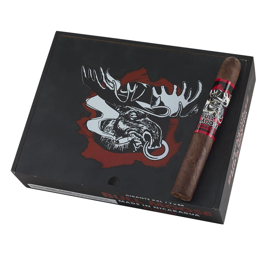 Chillin Moose Bull Moose Gigante XXL Maduro | Gigante | Box of 20