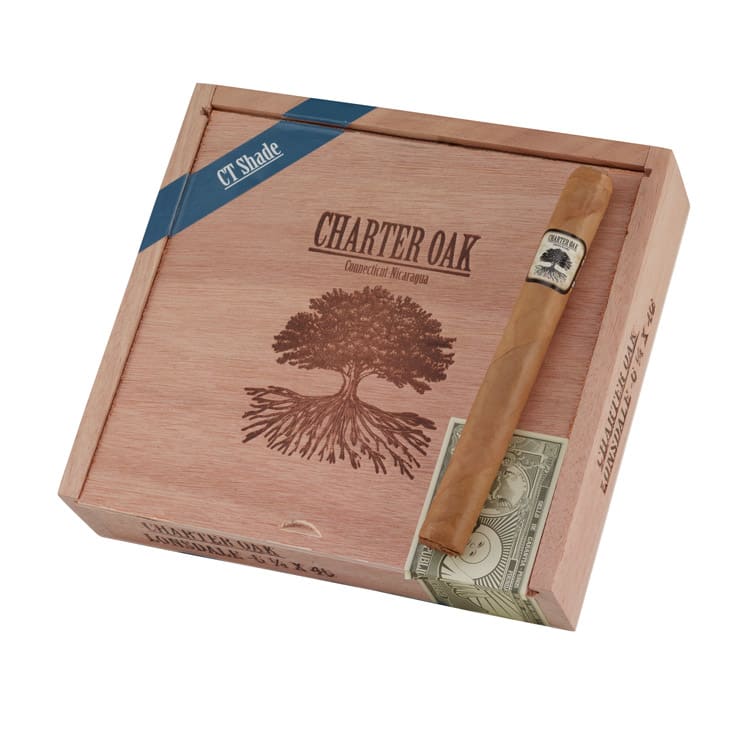 Charter Oak Shade Lonsdale Natural | Lonsdale | Box of 20