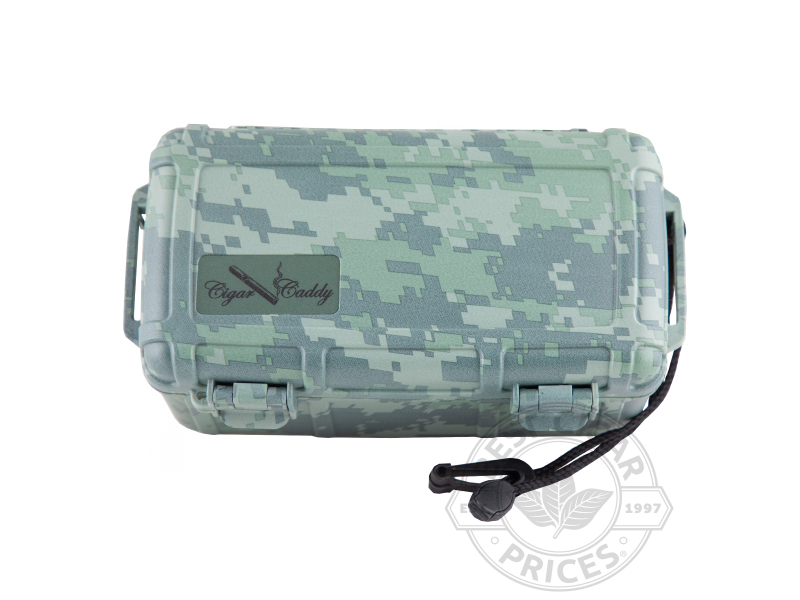 Cigar Caddy 15 Count Travel Case - Forest Camo - Box of 20