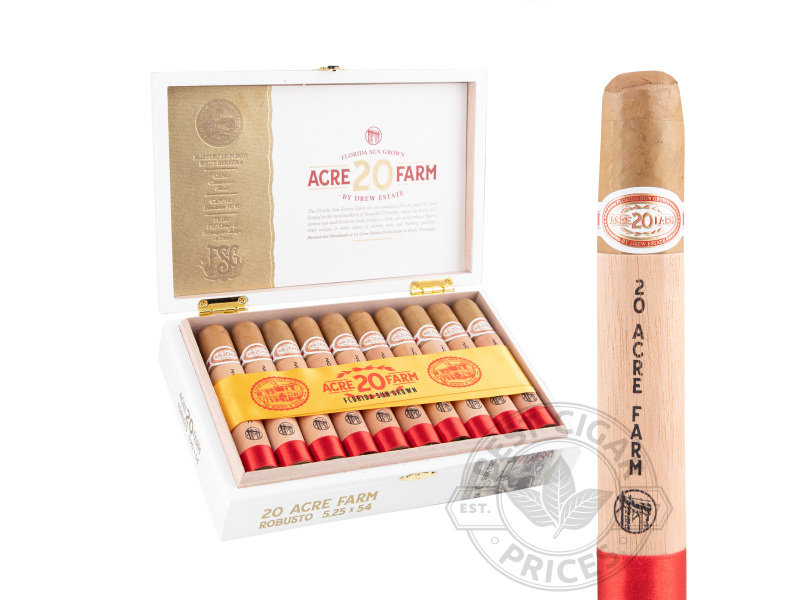 FSG 20 Acre Farm Robusto By Drew Estate - 20 Cigars