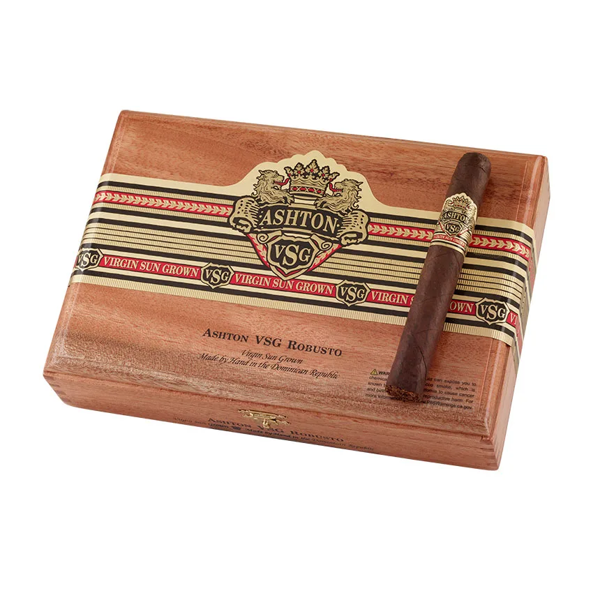 Ashton Virgin Sun Grown Robusto Natural | Robusto | Box of 24
