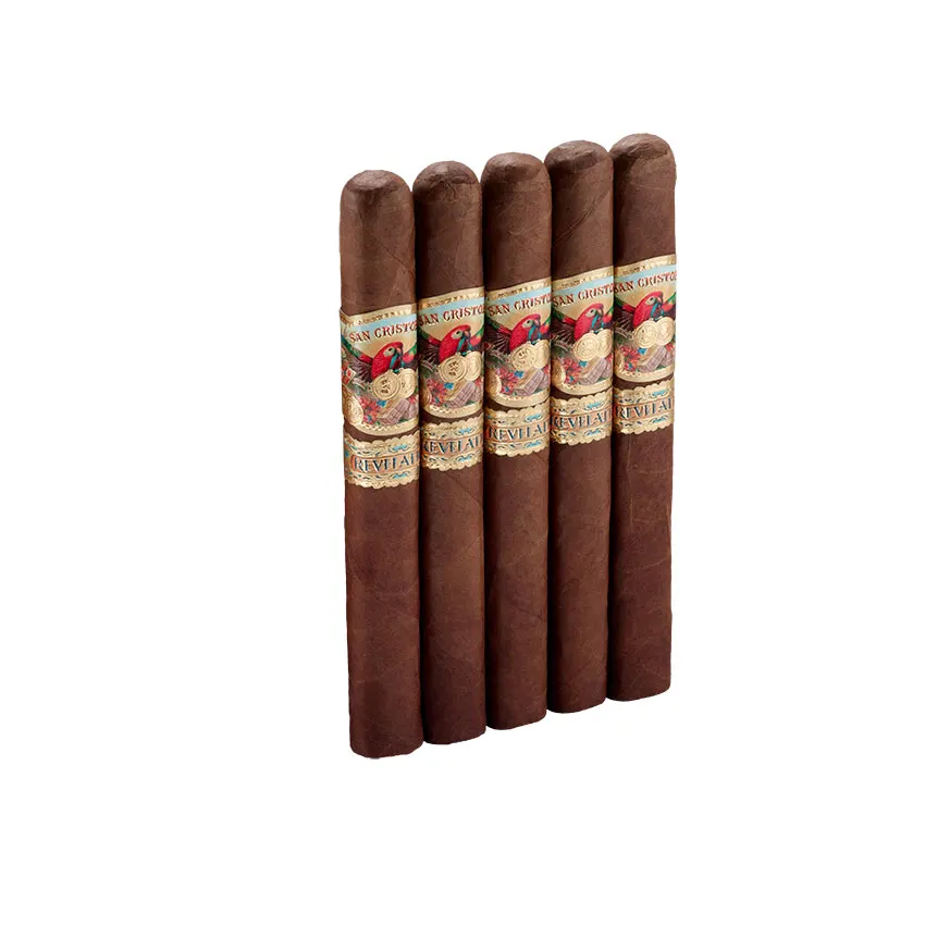 San Cristobal Revelation Triumph Natural | Churchill | Pack of 5