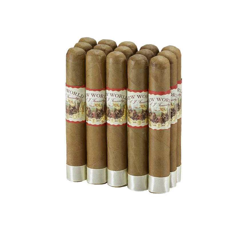 New World Connecticut by AJF Robusto Natural | Robusto | Bundle of 15