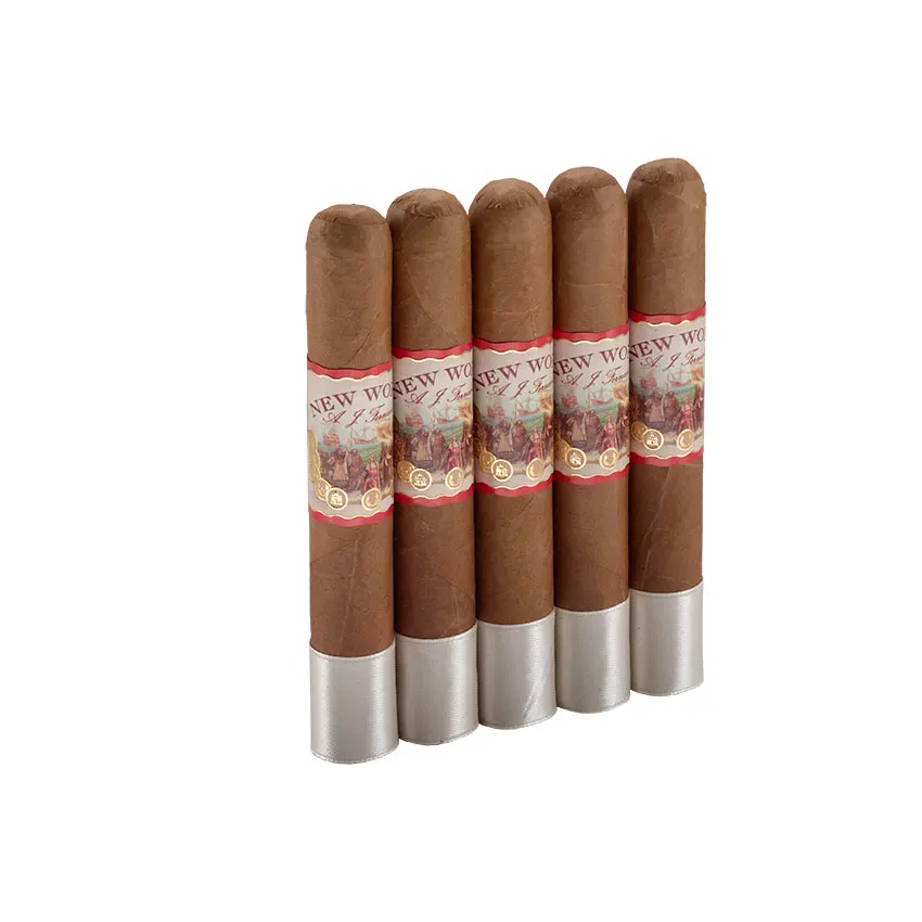 New World Connecticut by AJF Robusto Natural | Robusto | Pack of 5
